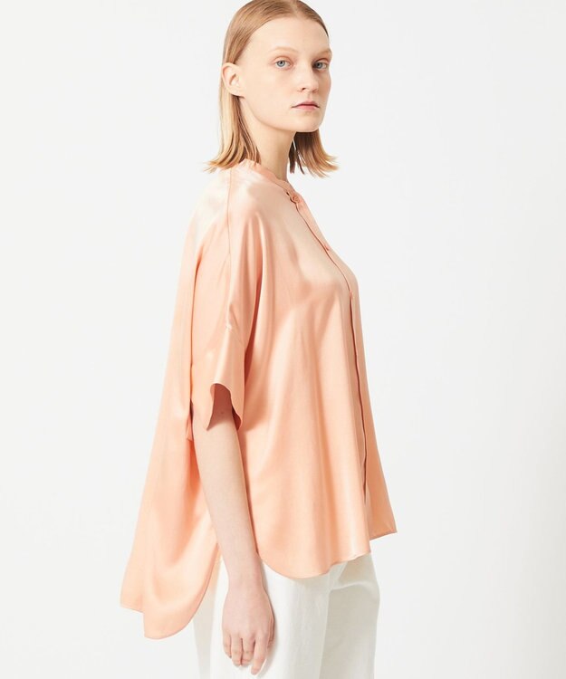 BEIGE， YEW / シャツブラウス Peach