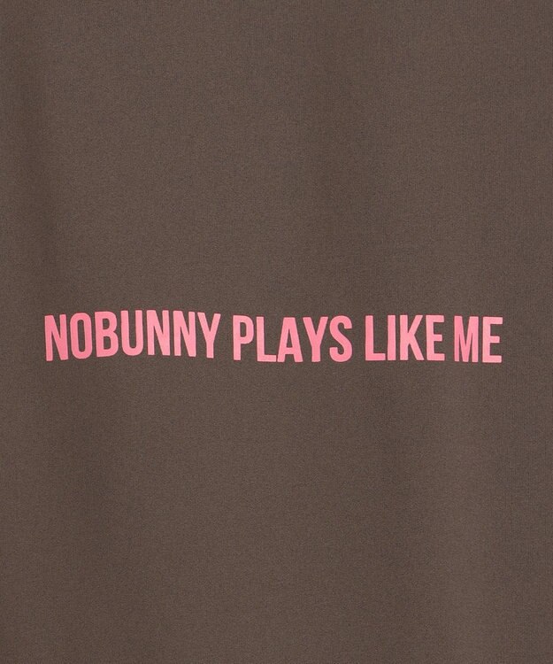 PW CIRCULUS 【吸水速乾 / UV遮蔽率99.5% UVカット / ストレッチ】【WOMEN】ラビットグラフィック ロングスリーブモックT ゴルフウェア レディース ダークブラウン系