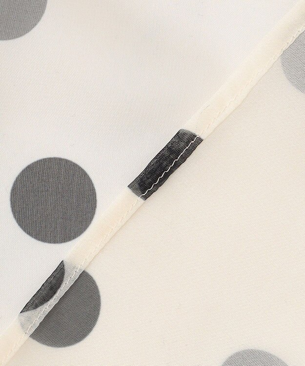 組曲 【組曲×setsuko sagittaire】シフォンプリントバックシャンブラウス アイボリー系5