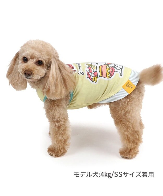 PET PARADISE スヌーピー エコメイド タンクトップ 《パフェ柄》 小型犬 パフェ柄