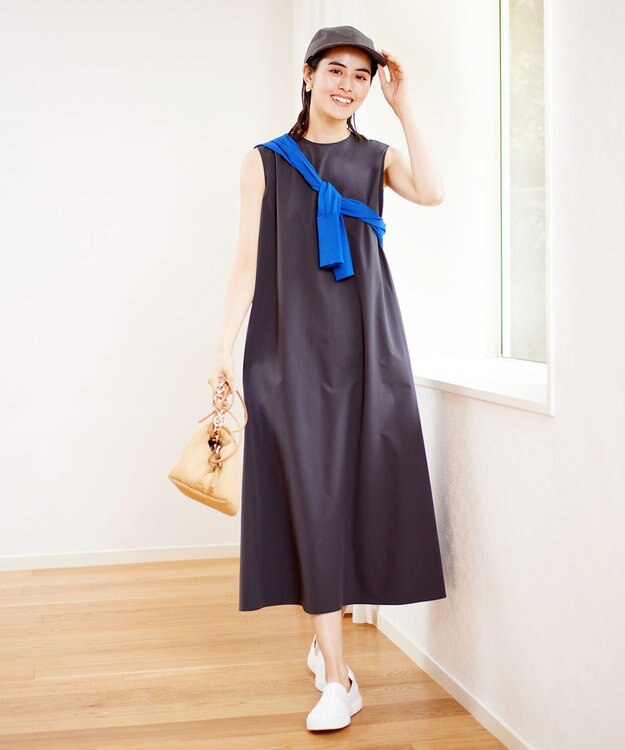 UNFILO 【抗菌防臭】スゴ機能 ニット カーディガン ブルー