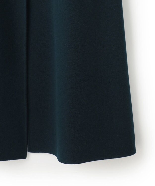 ICB ウールリバー ロングトレンチコート パイングリーン系