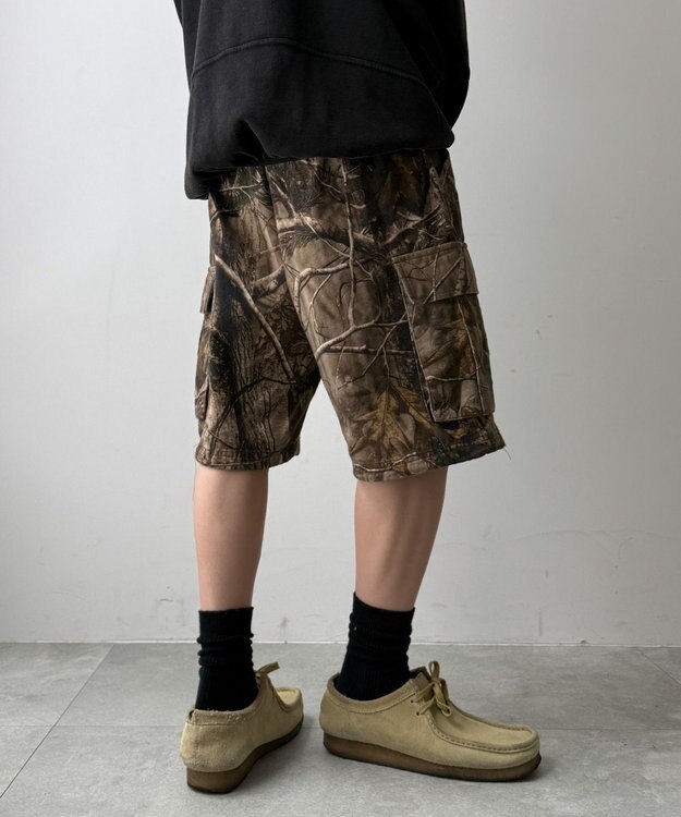 WEGO パターンカーゴショーツ 柄1
