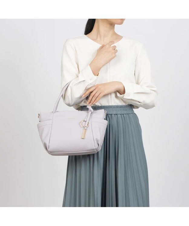 CLATHAS マリー 2wayトートバッグ ラベンダー