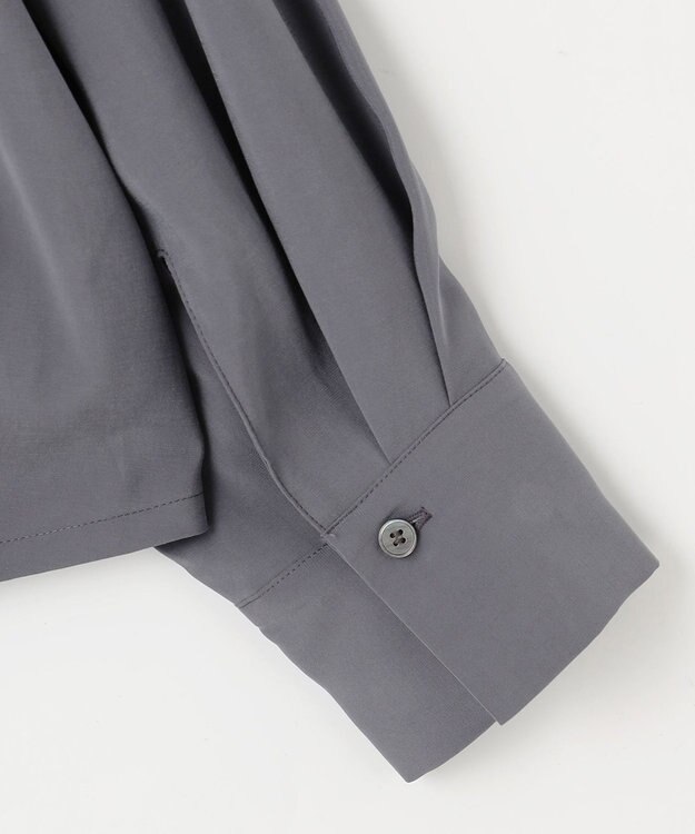 組曲 バウンディングシャーティングカシュクール ブラウス グレー系