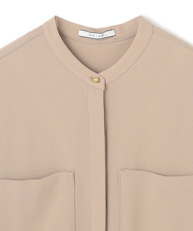 BEIGE， 【洗える】FLEUR / シャツドレス Beige