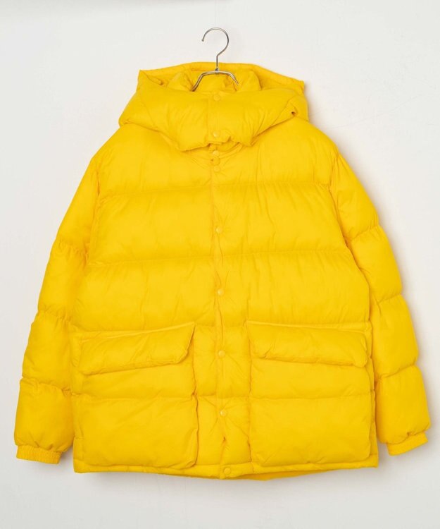 WEGO カラーナイロンパテッドブルゾン イエロー