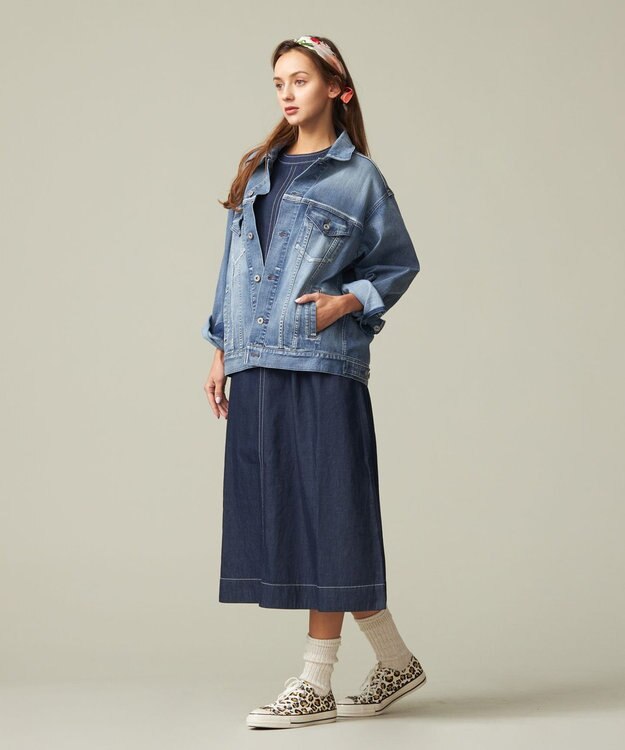 J.PRESS YORK STREET 【UNISEX】デニムジャケット ネイビー系