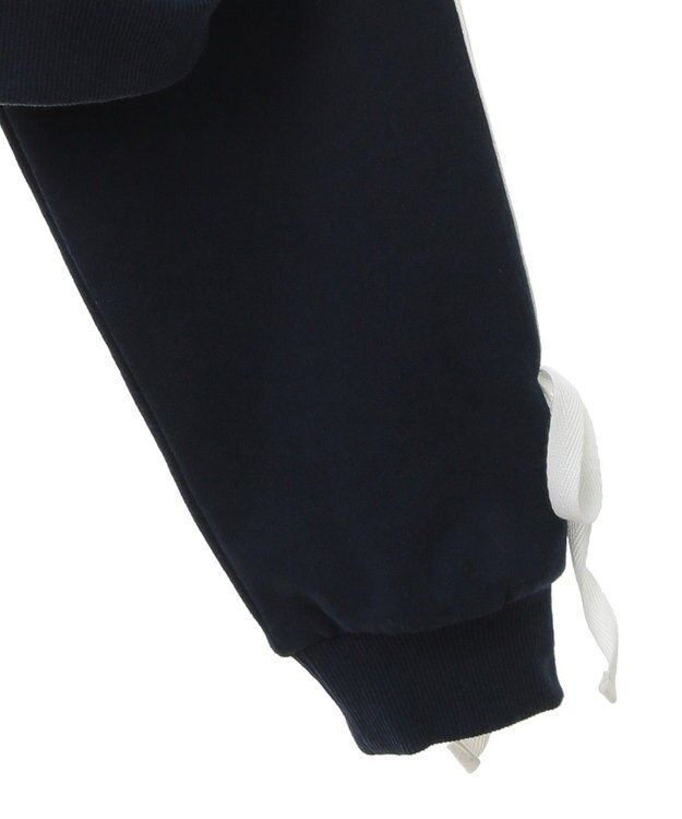 Green Parks ミッキー＆フレンズ／袖リボンショートプルオーバー Navy