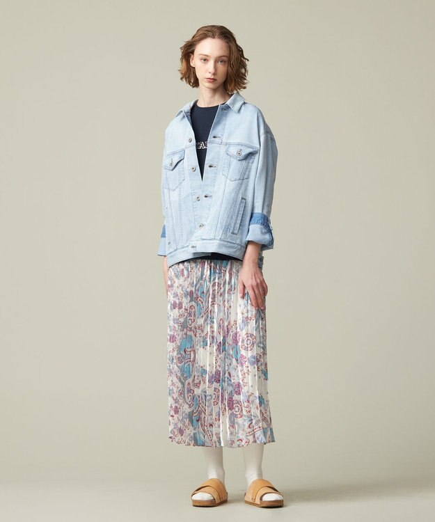 J.PRESS YORK STREET 【UNISEX】デニムジャケット スカイブルー系