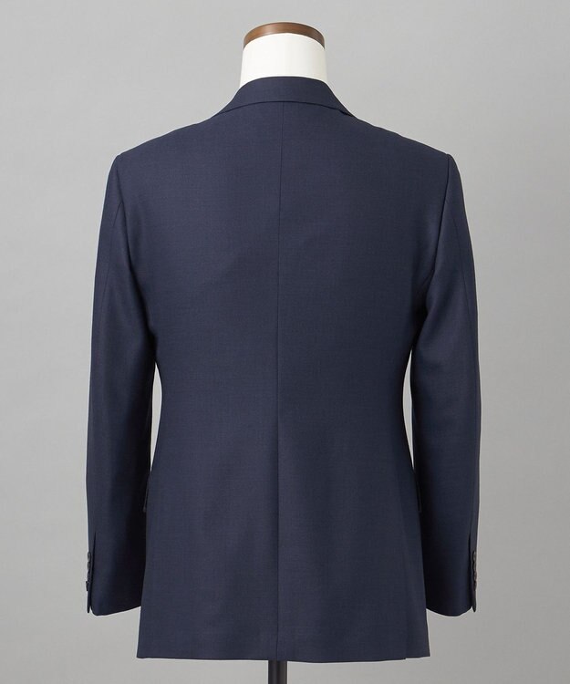 GOTAIRIKU ロングシーズン着用可【横伸度15％/ストレッチ性抜群】タスマニア120ｓスーパーストレッチ スーツ（ネイビー） ネイビー系8