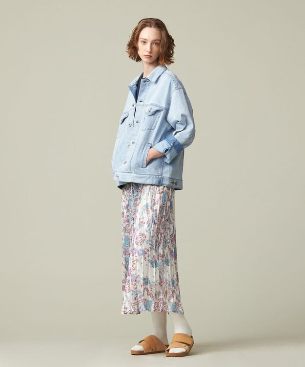 J.PRESS YORK STREET 【UNISEX】デニムジャケット スカイブルー系