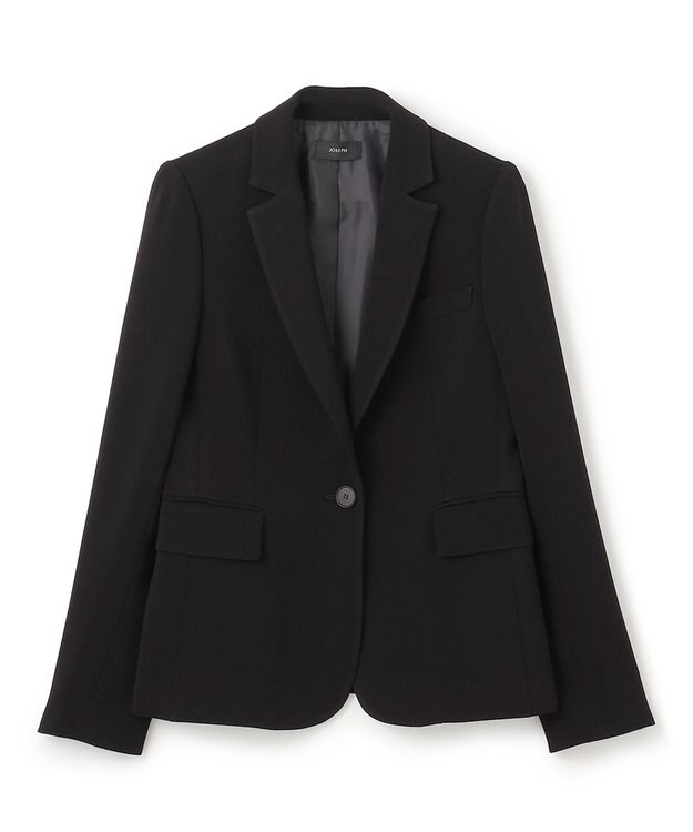 JOSEPH 【WEB限定色あり】コンフォートフルー　ジャケット Black