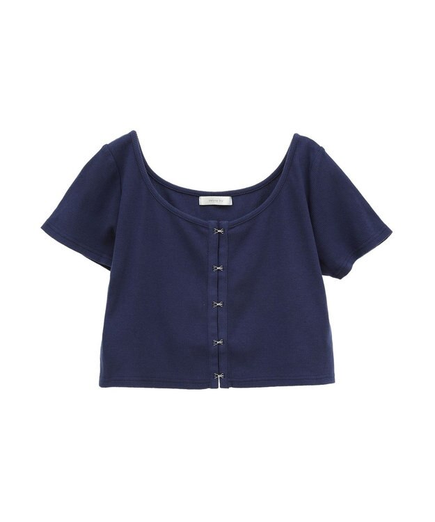 Green Parks ・swing by SET2点カーディガン&タンク Navy