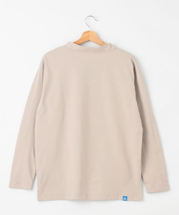 SHARE PARK LADIES 【UVカット・吸水速乾・ストレッチ・軽量 】モックネックＴシャツ ベージュ系