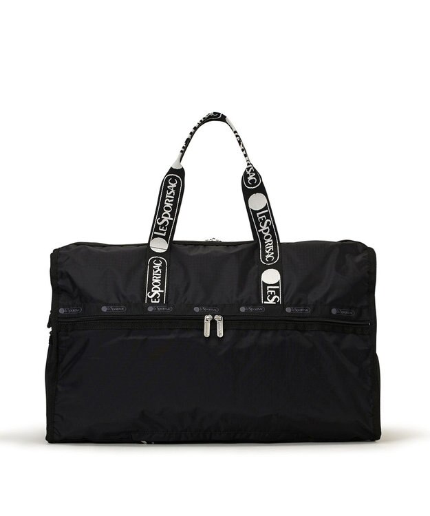 LeSportsac DELUXE LG WEEKENDER/ロゴジャカードブラック ロゴジャカードブラック