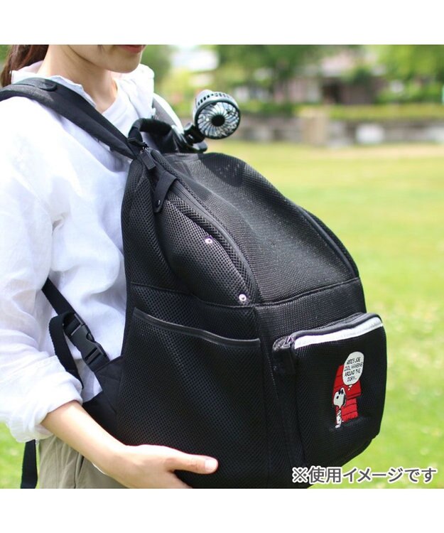 PET PARADISE 〔2024年モデル〕 ミニ クリップファン ブラック ブラック