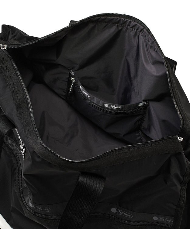 LeSportsac DELUXE LG WEEKENDER/ロゴジャカードブラック ロゴジャカードブラック