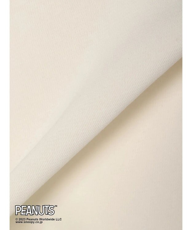 CRAFT STANDARD BOUTIQUE ＰＥＡＮＵＴＳ裏起毛スウェットパーカー Ivory