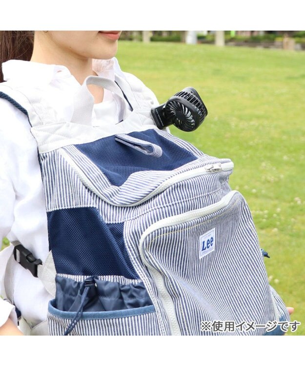 PET PARADISE 〔2024年モデル〕 ミニ クリップファン ブラック ブラック