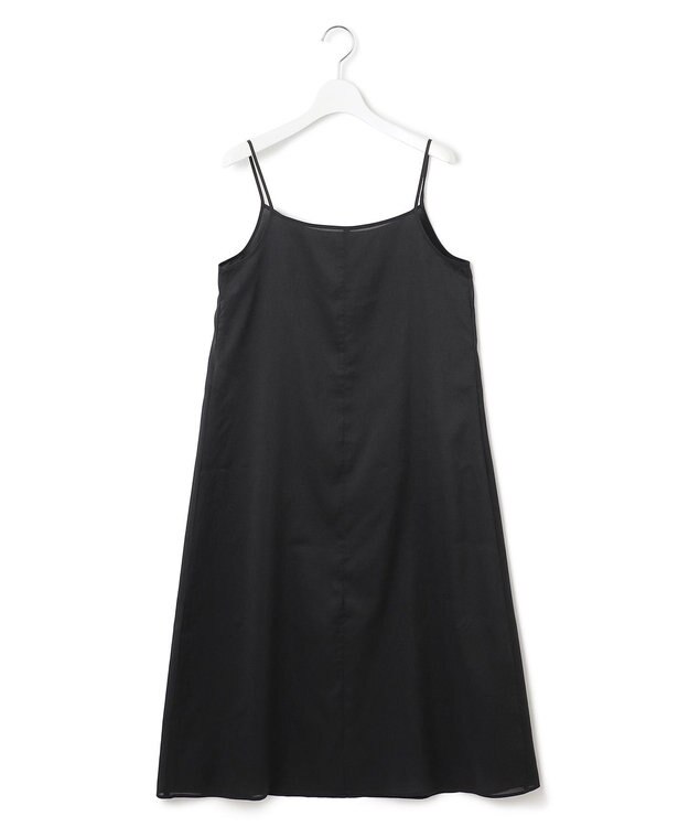 23区 L 【洗える】Ratti アブストラクトプリント ワンピース ブラックプリント