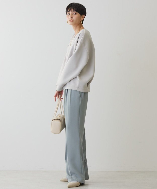 AMERICAN HOLIC スキッパーポンチプルオーバー Gray Beige