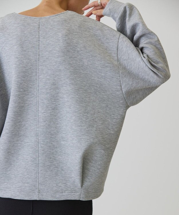 AMERICAN HOLIC スキッパーポンチプルオーバー Light Gray Mixture