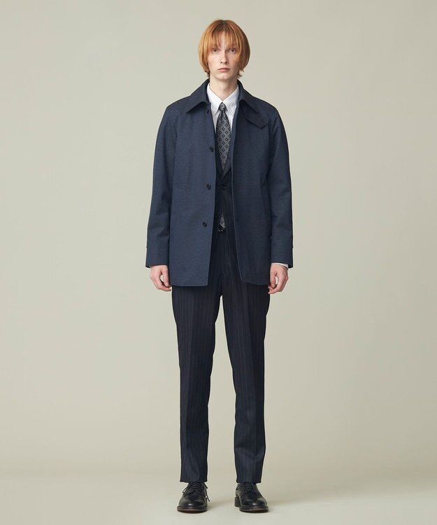 J.PRESS MEN 【クライメートレイヤー/デタッチャブルライナー】シティウォーク コート ネイビー系