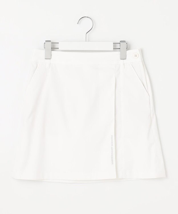 23区GOLF 【WOMEN】スケトラドビーストレッチ 台形 スカート ホワイト系