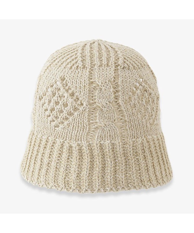 林八百吉商店 moz  ニットハット ライトベージュ