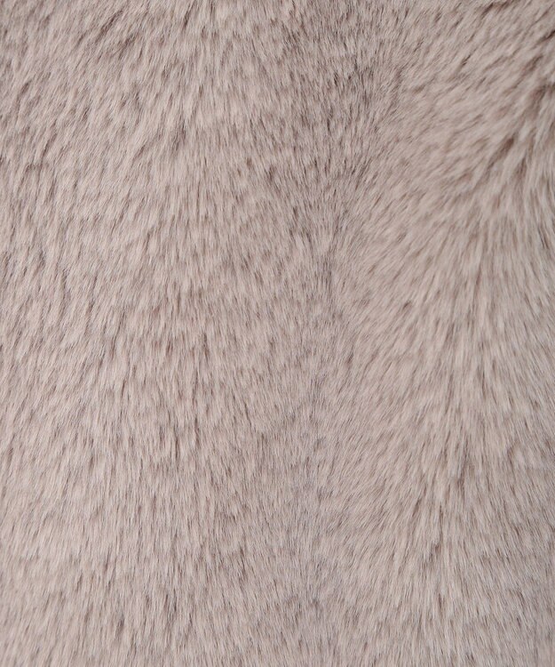 Green Parks ・ＥＬＥＮＣＡＲＥ　ＤＵＥペプラムフェイクファーベス Mocha