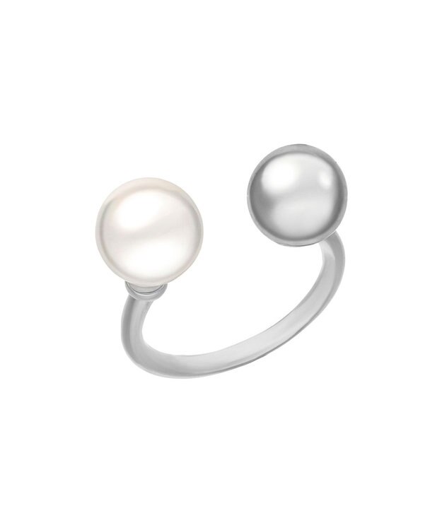 NAVE 【AFFECT】パールリング シルバー系