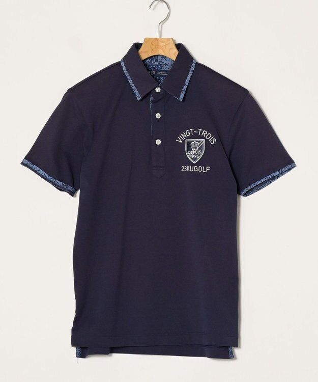ONWARD Reuse Park メンズ商品【23区 GOLF】カットソー春夏 ネイビー