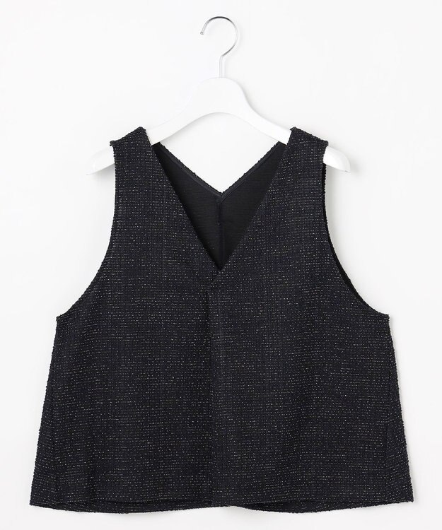 J.PRESS LADIES 【WEB限定】ラメツイード ビスチェ 【WEB限定】ネイビー系