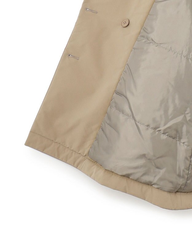 UNFILO FINE MOVE 中綿ライトコート ベージュ