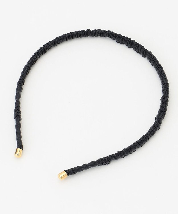 組曲 ギャザーカチューシャ ブラック系