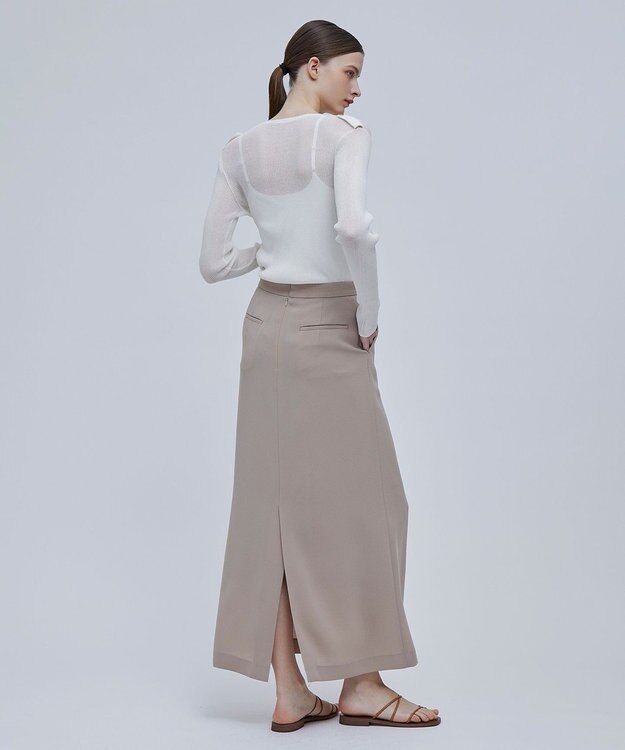 BEIGE， FLEUR / マキシスカート Beige