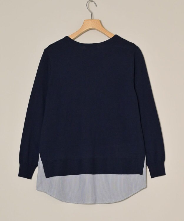 ONWARD Reuse Park 【any SiS】ニット春夏 ネイビー