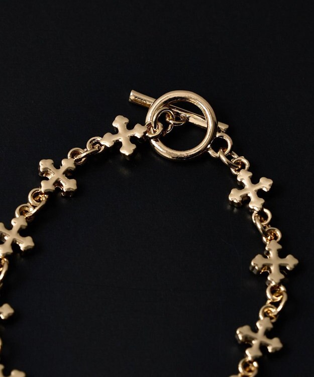 WEGO Mモチーフチェーンブレス ゴールド