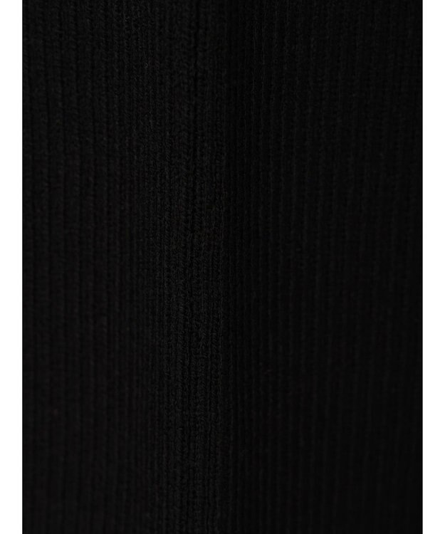 CRAFT STANDARD BOUTIQUE アンチピリングリブニットスカート Black