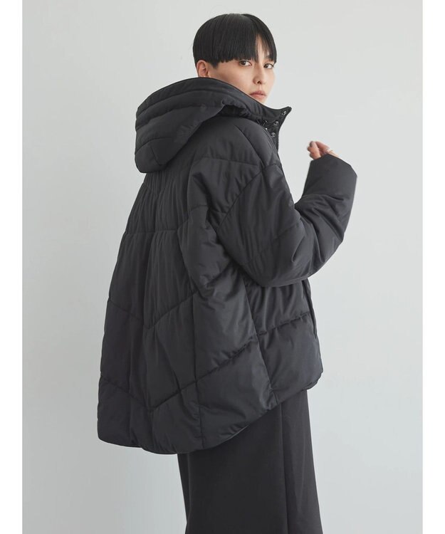 AMERICAN HOLIC キルポカカラフルポケッタブルフードコート Black