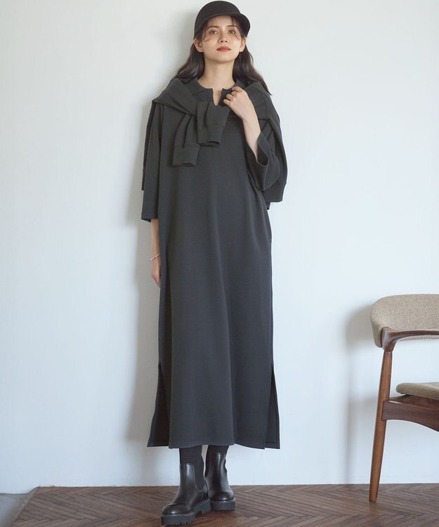 23区 【見上愛さん着用】フェルト キャップ ブラック系