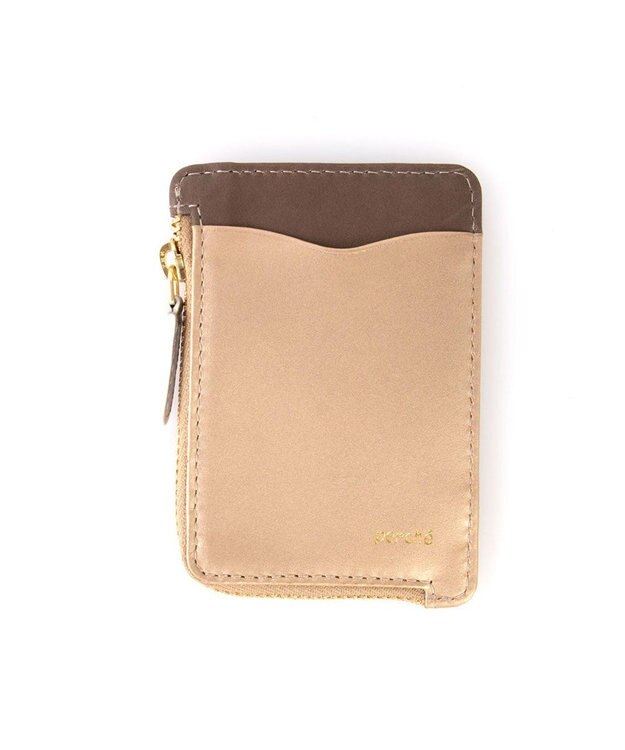 UNBILLION perche フラグメントケース付きアンティーク調ガマグチS ゴールド