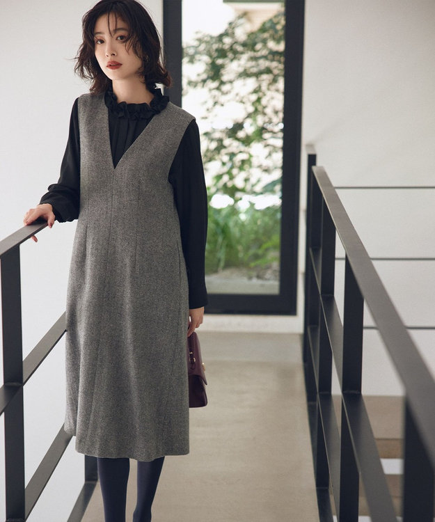 シックツイードジャンパー ワンピース / 組曲 | ファッション通販 シックツイードジャンパー ワンピース / 組曲 | ファッション通販