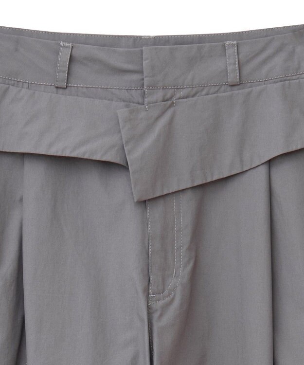 Green Parks ・ＥＬＥＮＣＡＲＥ　ＤＵＥ　ダブルウエストパンツ Charcoal Gray