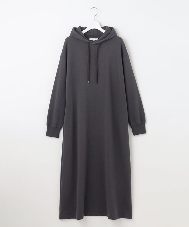 23区 【SLOW/一部店舗限定】ハイゲージテリー スウェット ワンピース スレート