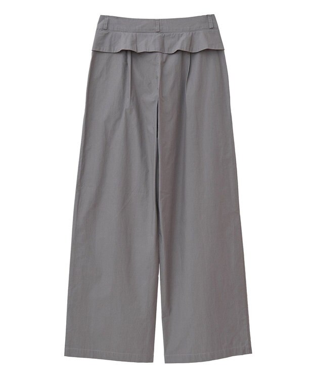 Green Parks ・ＥＬＥＮＣＡＲＥ　ＤＵＥ　ダブルウエストパンツ Charcoal Gray