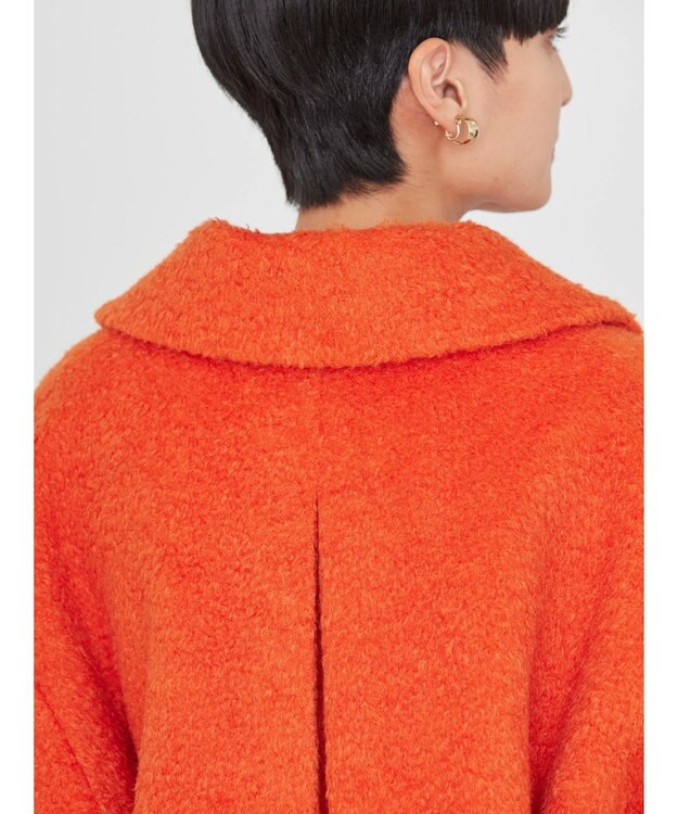 AMERICAN HOLIC シャギーコクーンミディコート Orange