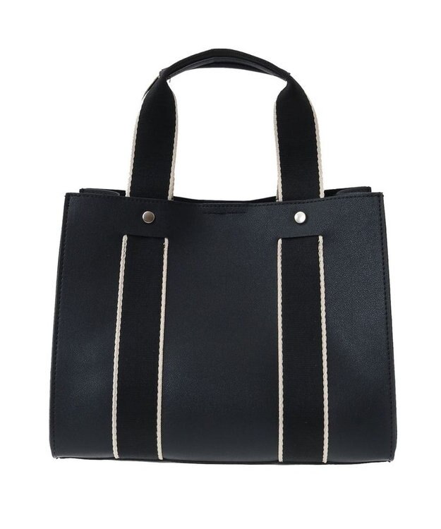 Green Parks ・Ｃｕ－ｓｈｕｔ　ワイドテープハンドルスクエアトート Black