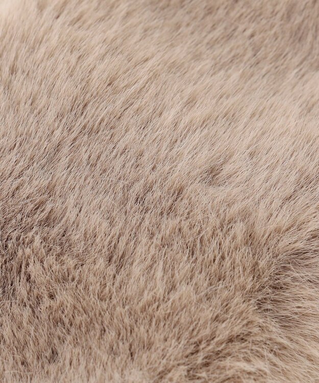 ANY カバー付きファーグローブ ベージュ